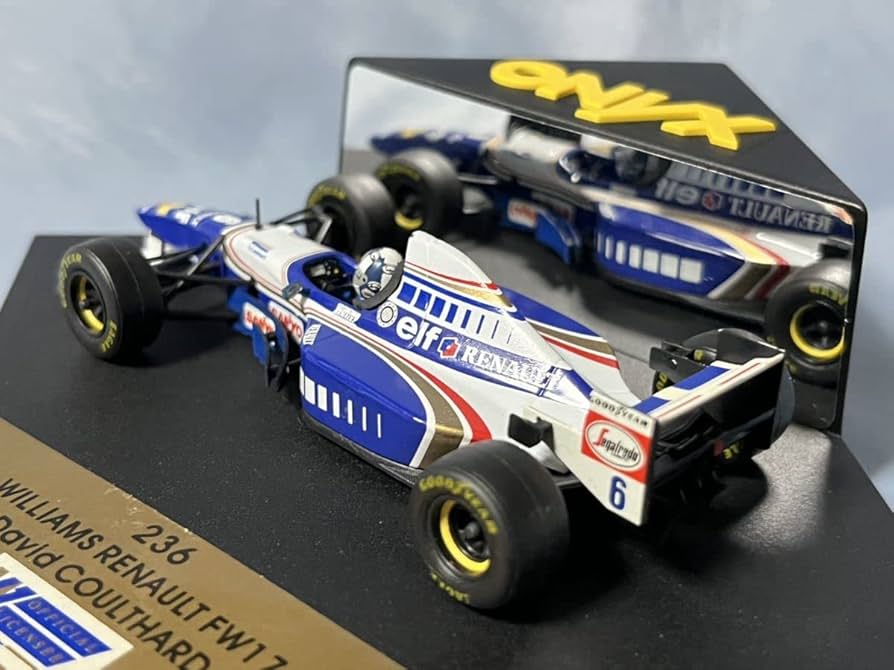 Amazon.co.jp: オニキス製ウィリアムズ ルノー FW17 デビット